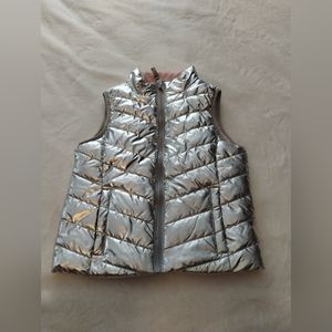 Metallic vest nwot